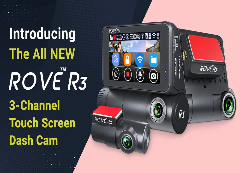 Rover dash cam R3 2023